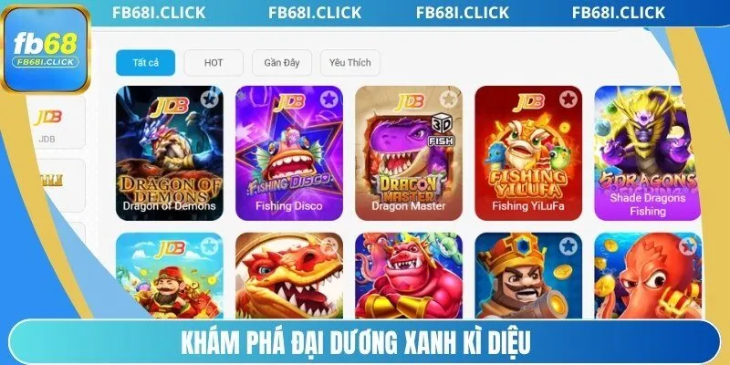 Khám phá đại dương xanh kì diệu